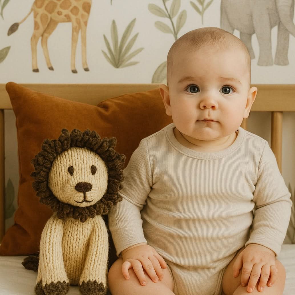 Wool Knit Buddy | Chester the Lion
