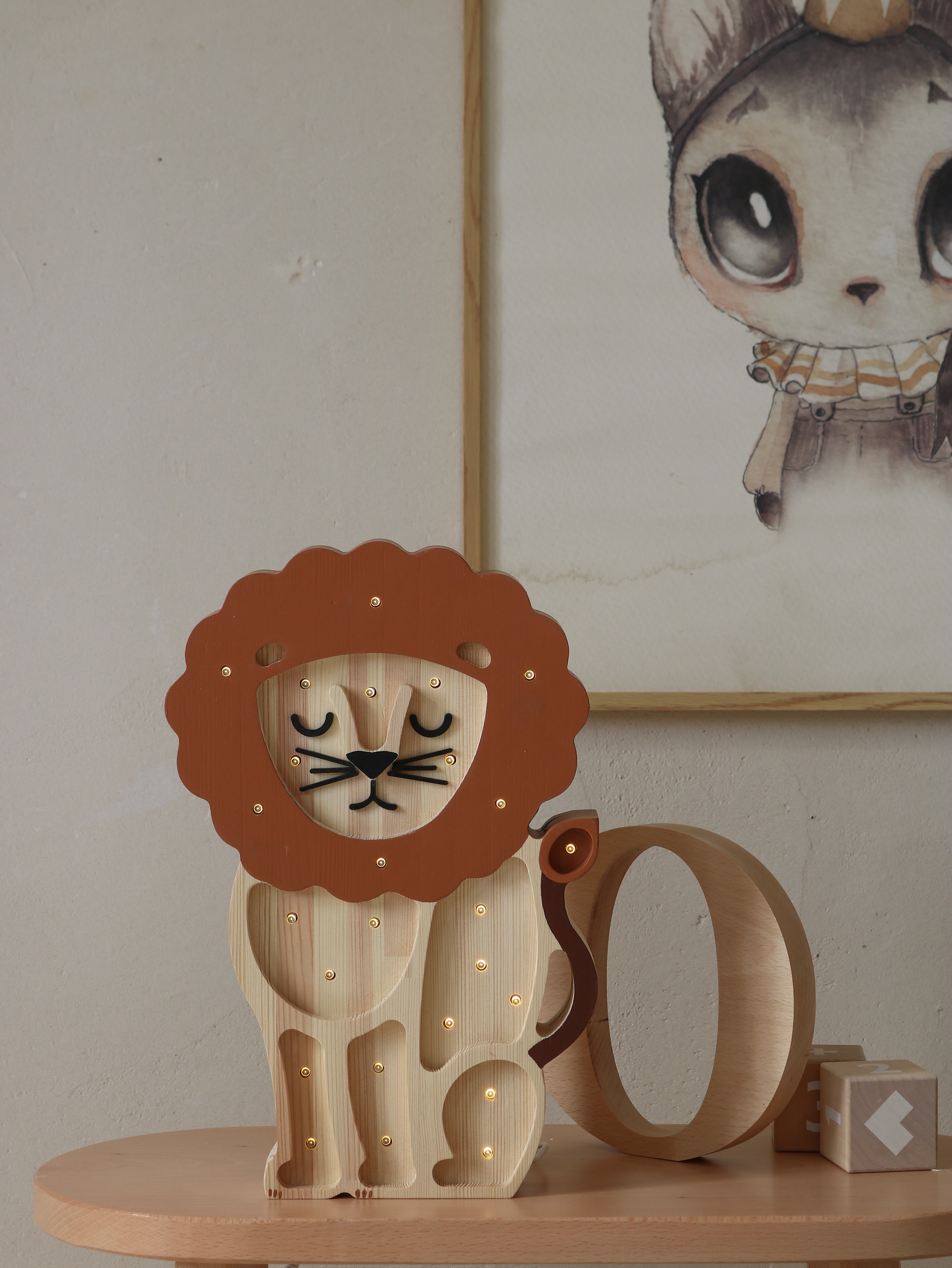 Little Lights Lion Lamp