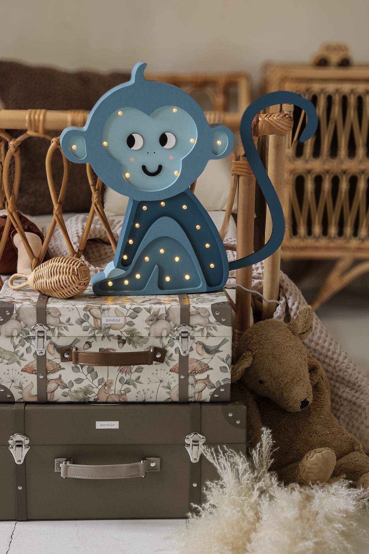 Little Lights Monkey Lamp