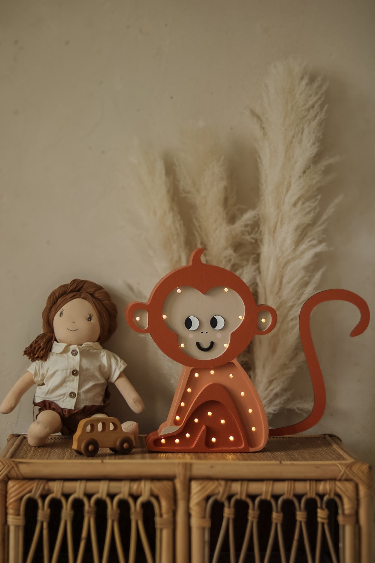 Little Lights Monkey Lamp