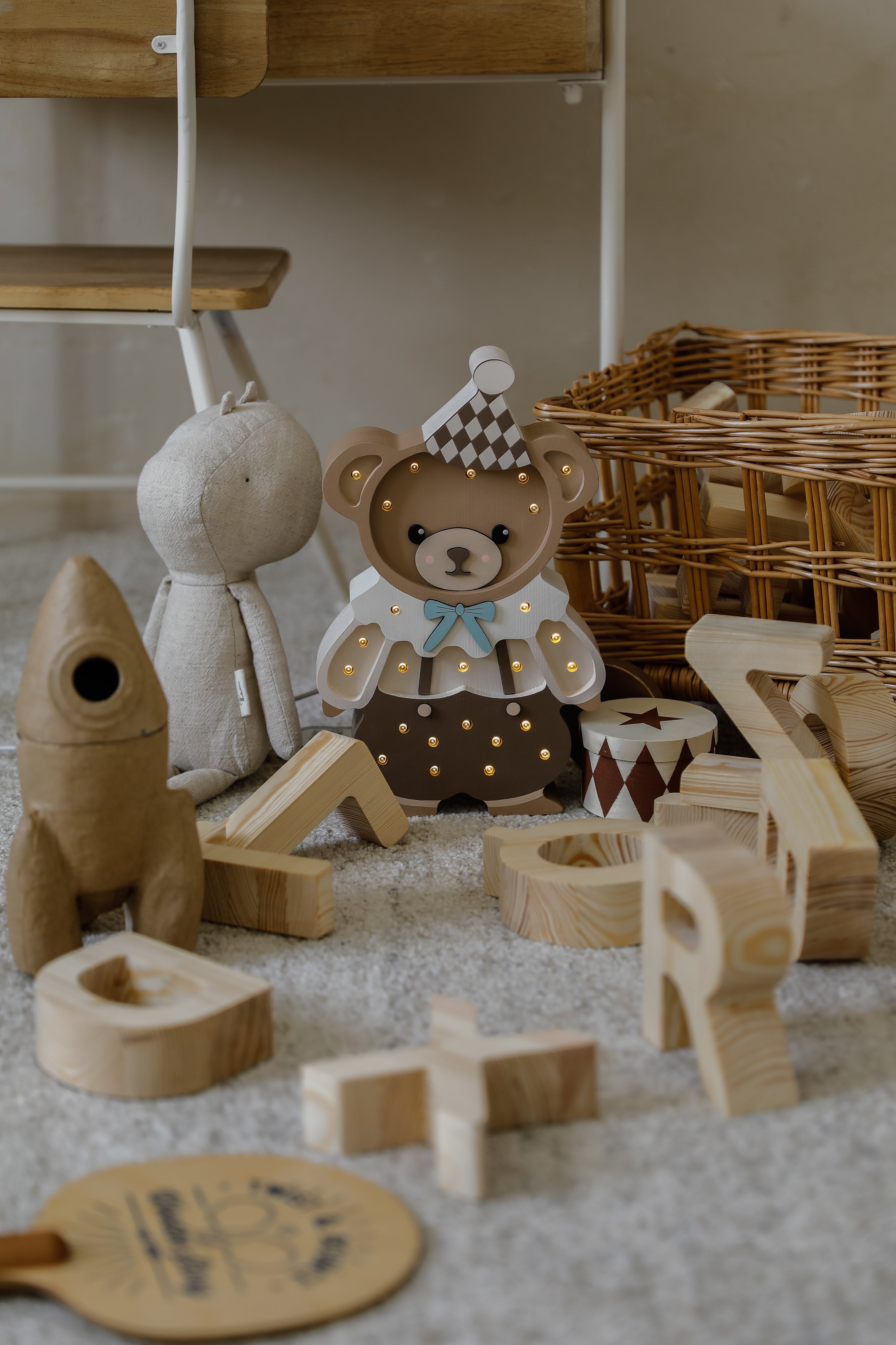 Little Lights Theo the Bear Lamp