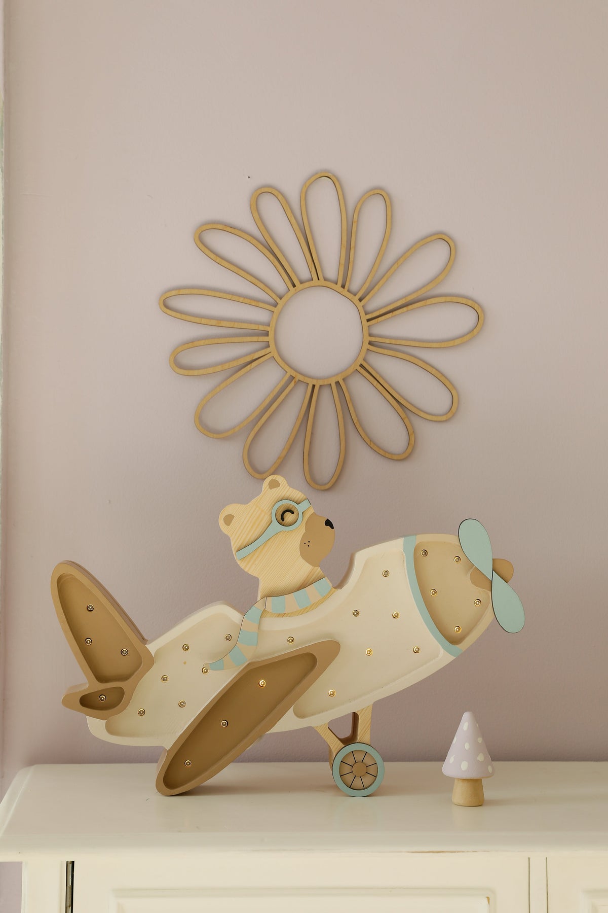 Little Lights Vintage Plane Lamp