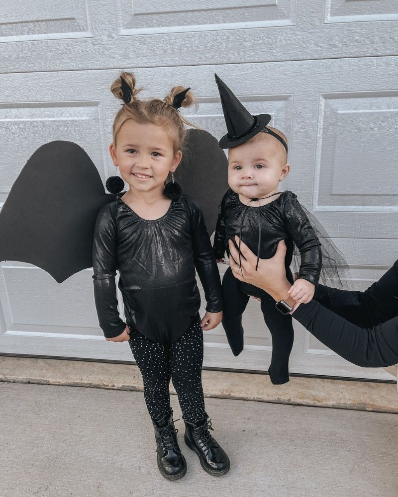 Livee Long Sleeve Leotard - Time-to-Shine Onyx