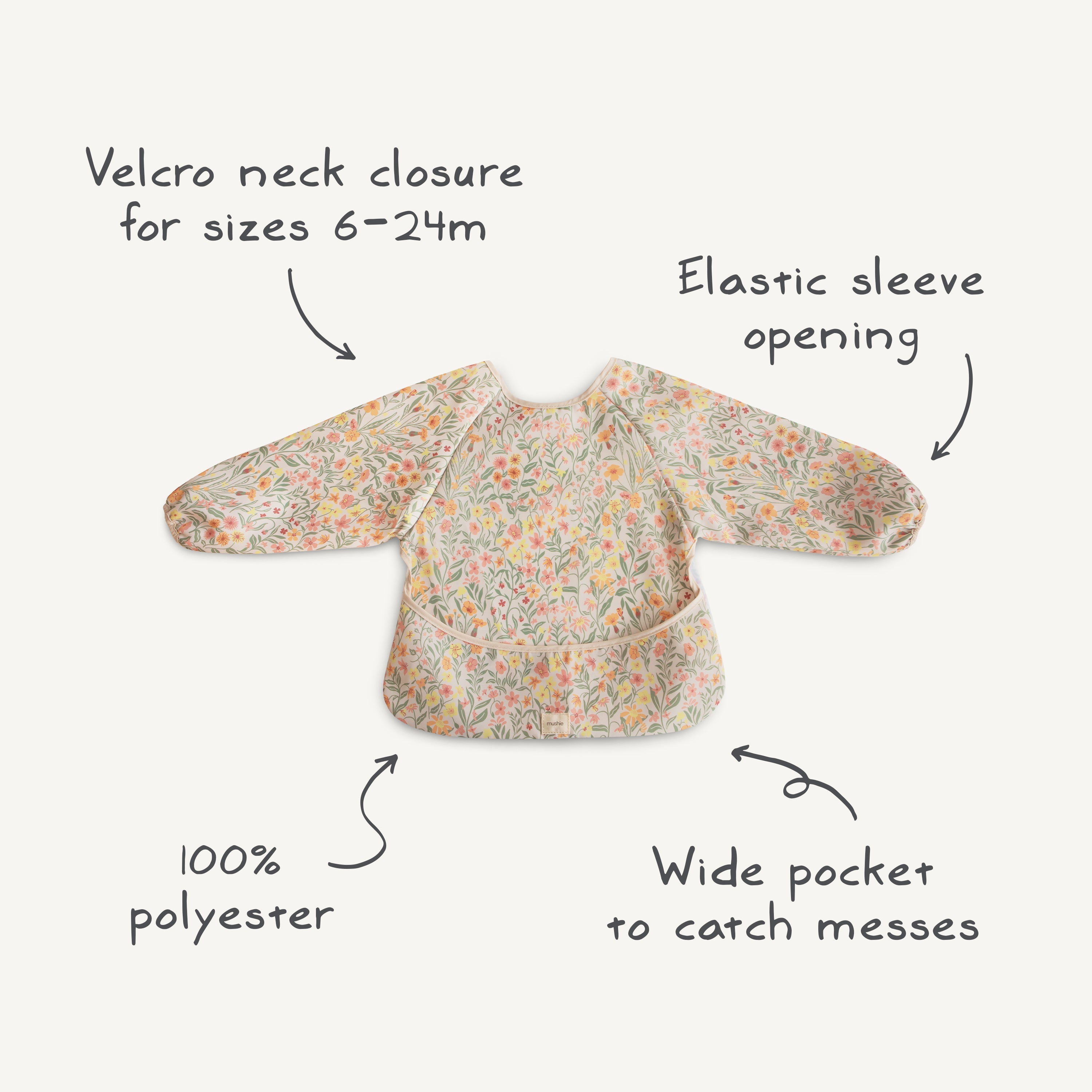 Long Sleeve Bib Long Sleeve Bib Mushie