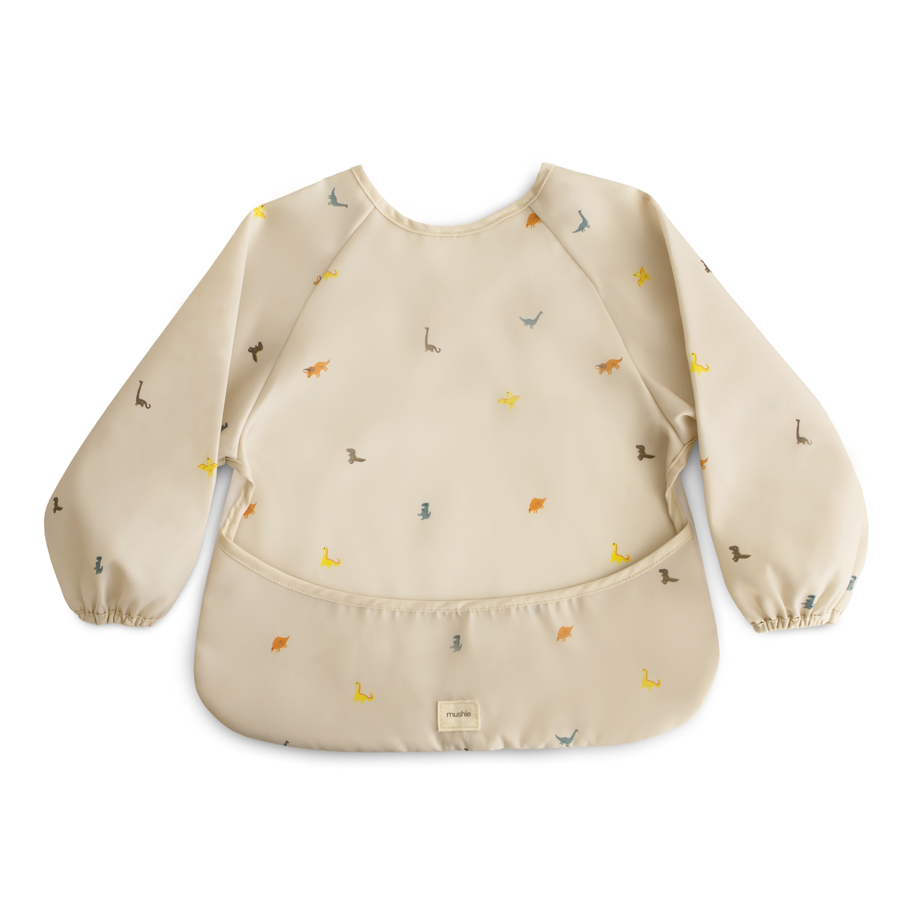 Long Sleeve Bib Long Sleeve Bib Mushie Dinos