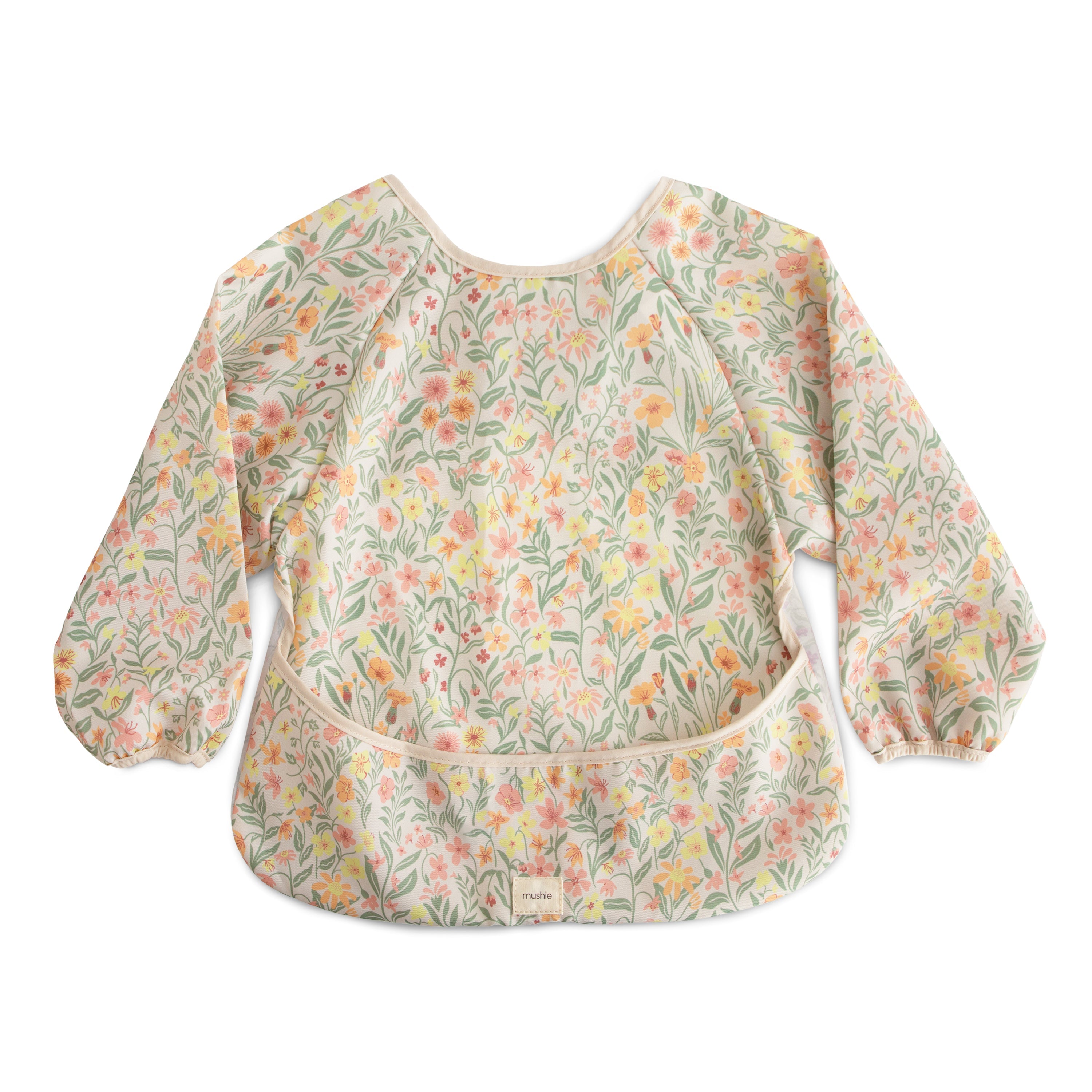 Long Sleeve Bib Long Sleeve Bib Mushie Pastel Blooms