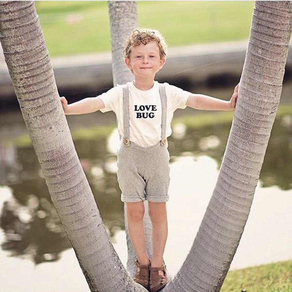 Love Bug Organic Kids T-shirt