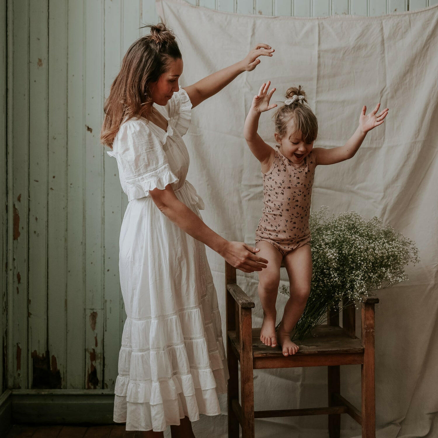 The Printed Bloomer - Floral Blush Bloomer Lovely Littles