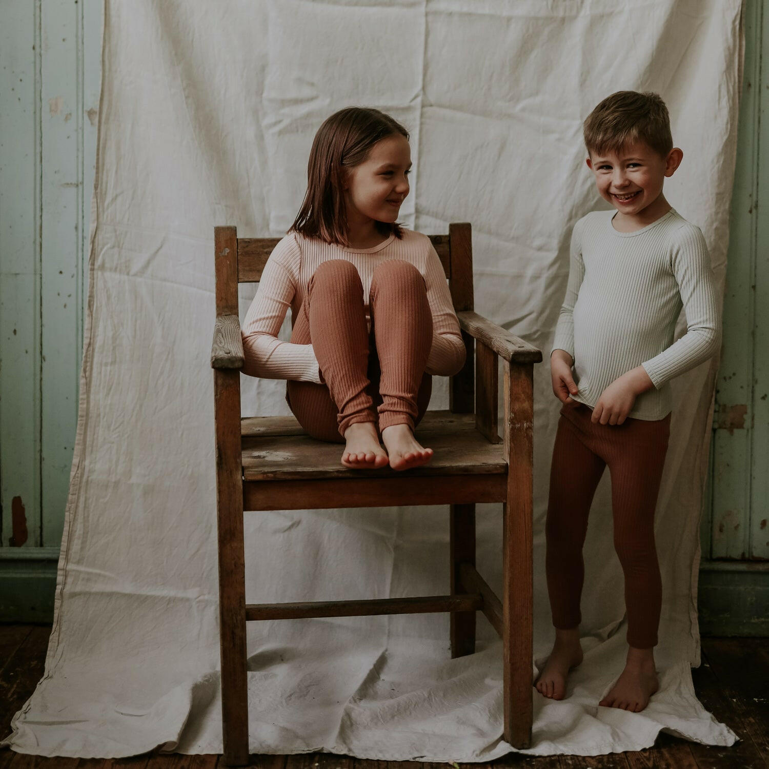 The Long Sleeve Tee - Powder Long Sleeve Tee Lovely Littles
