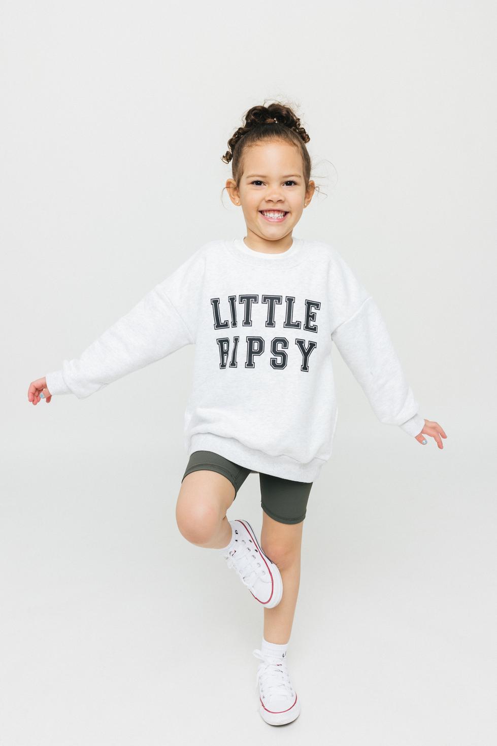 Athletic Ribbed Biker Short - Forest