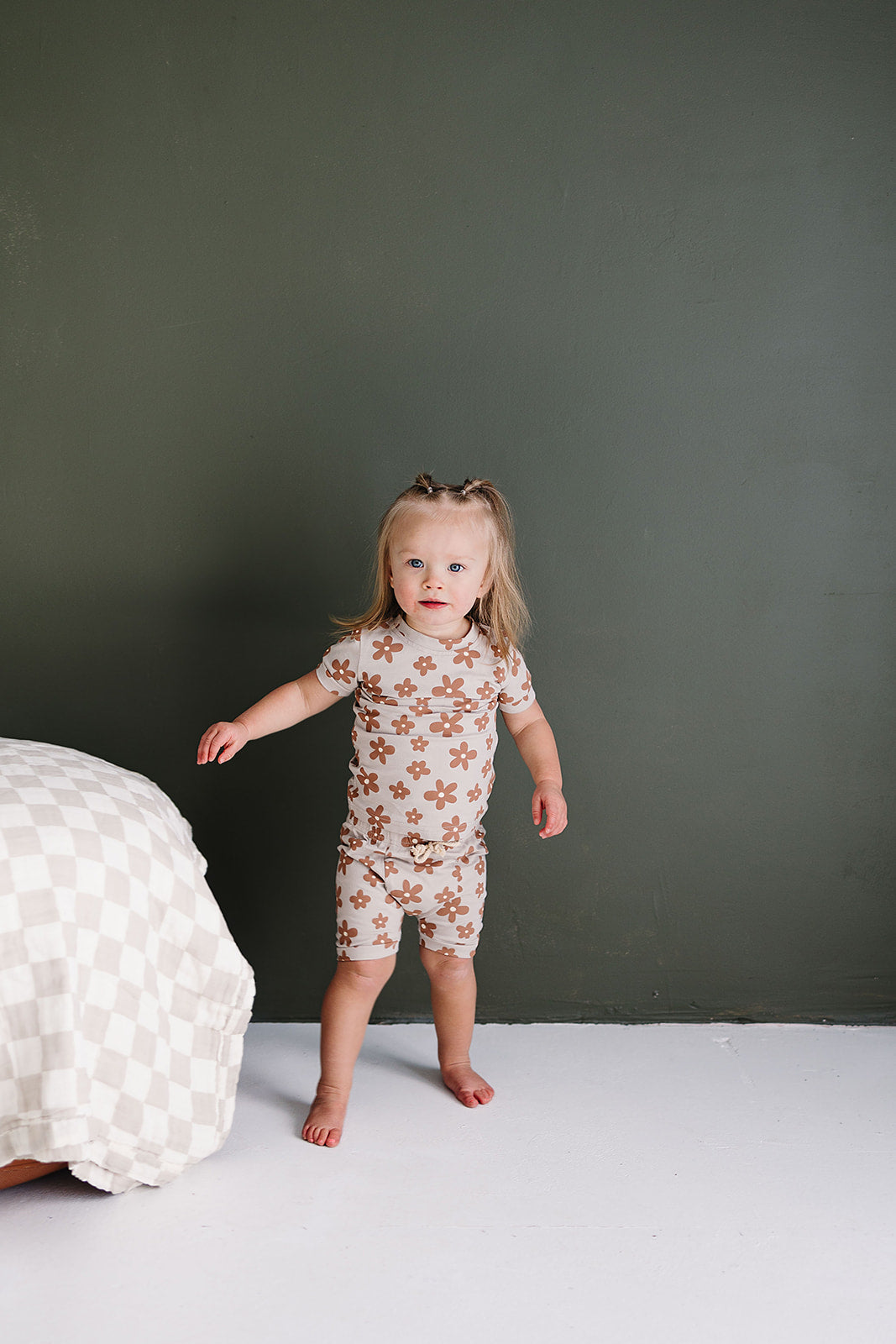 Daisy Cozy Short Set Mebie Baby