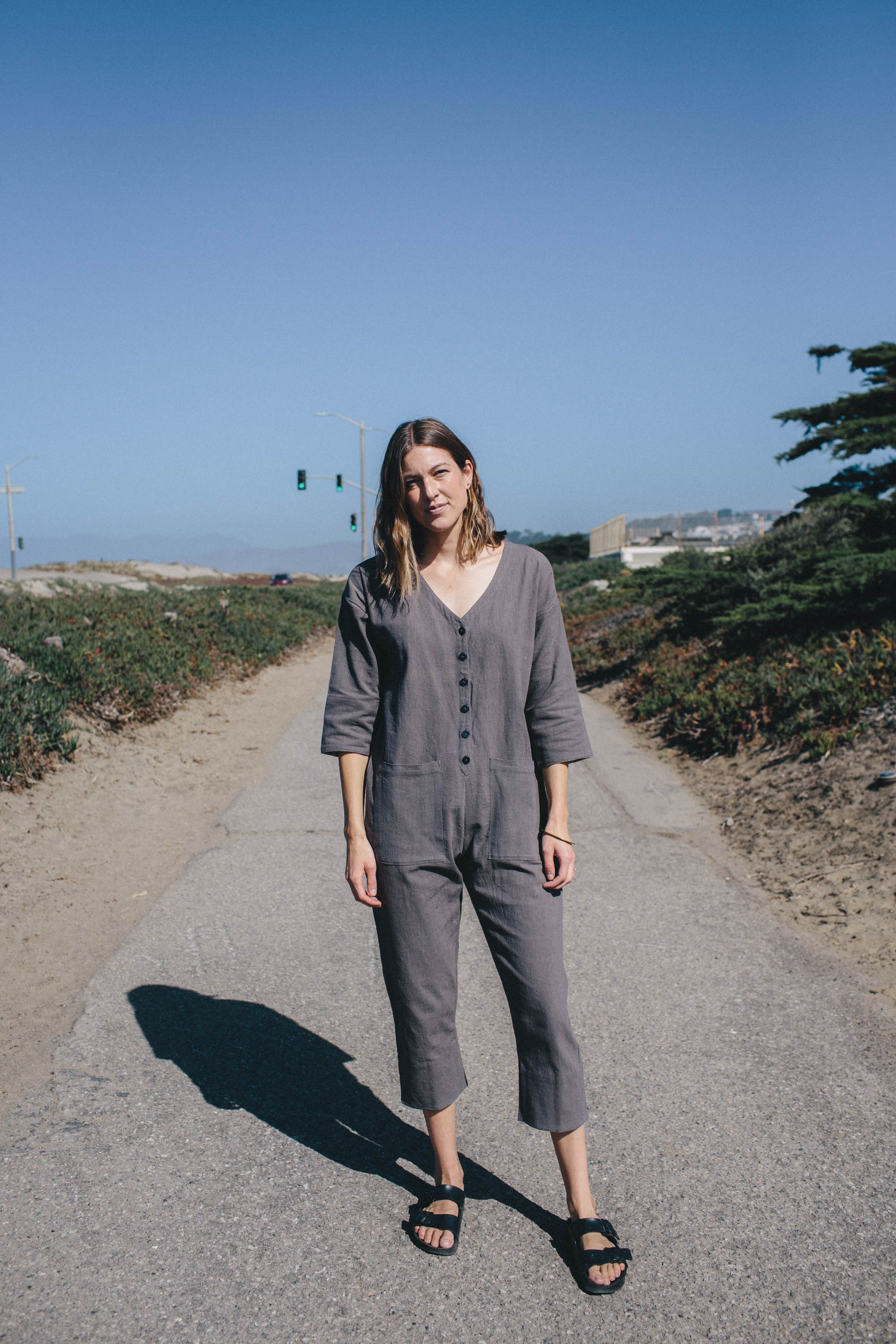 Liberté Grey Jumpsuit