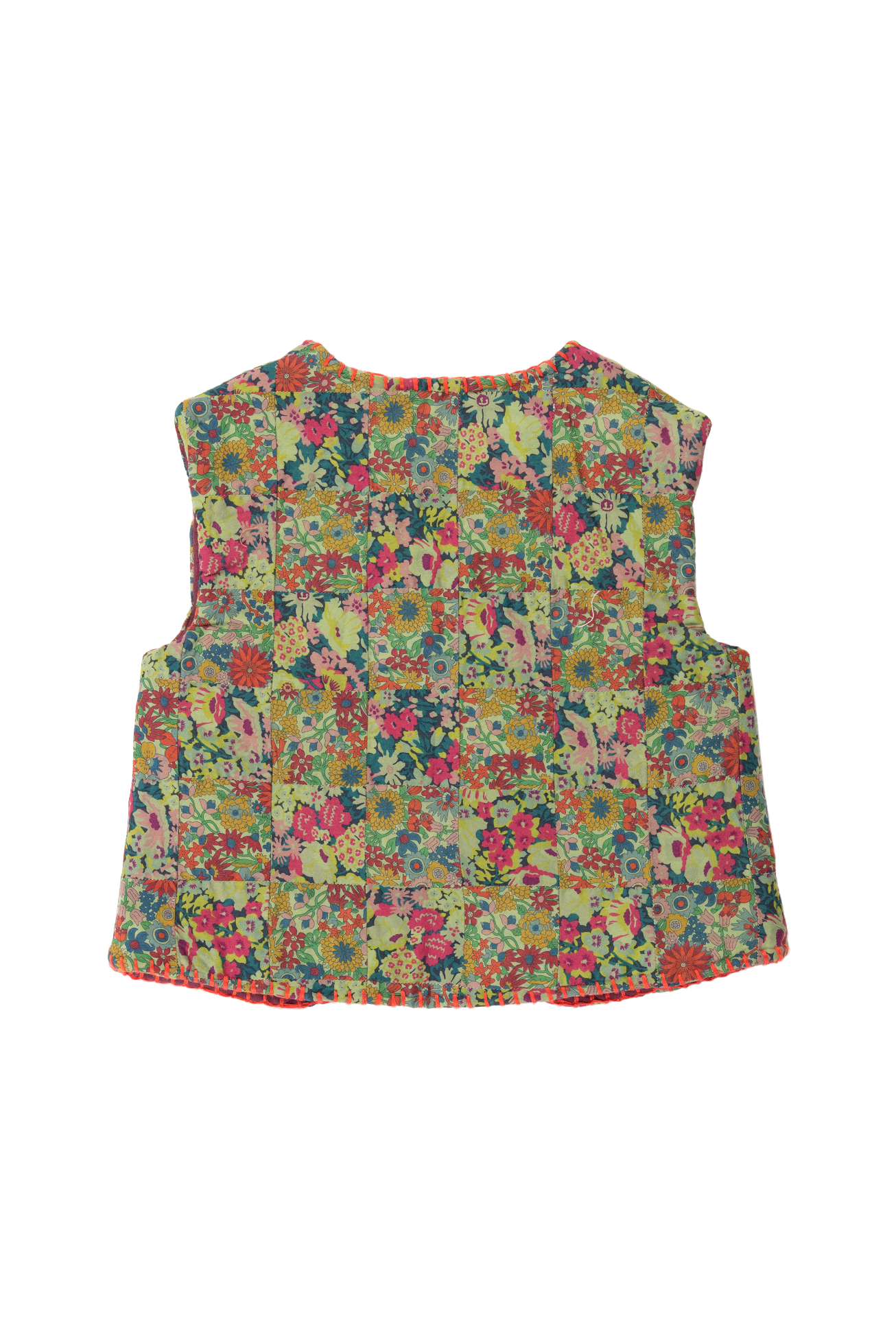 Reversible Baby Vest - Liberty Patchwork