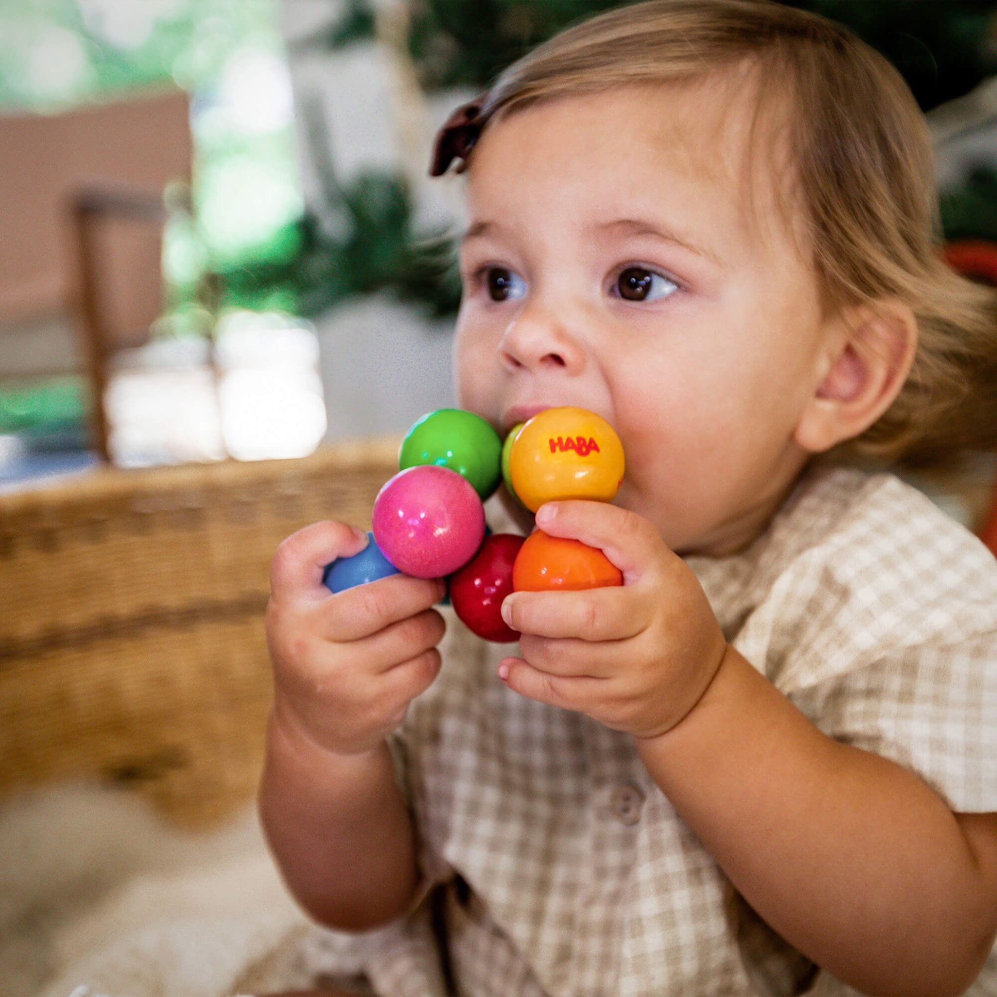Magica Wooden Grasping and Teething Toy