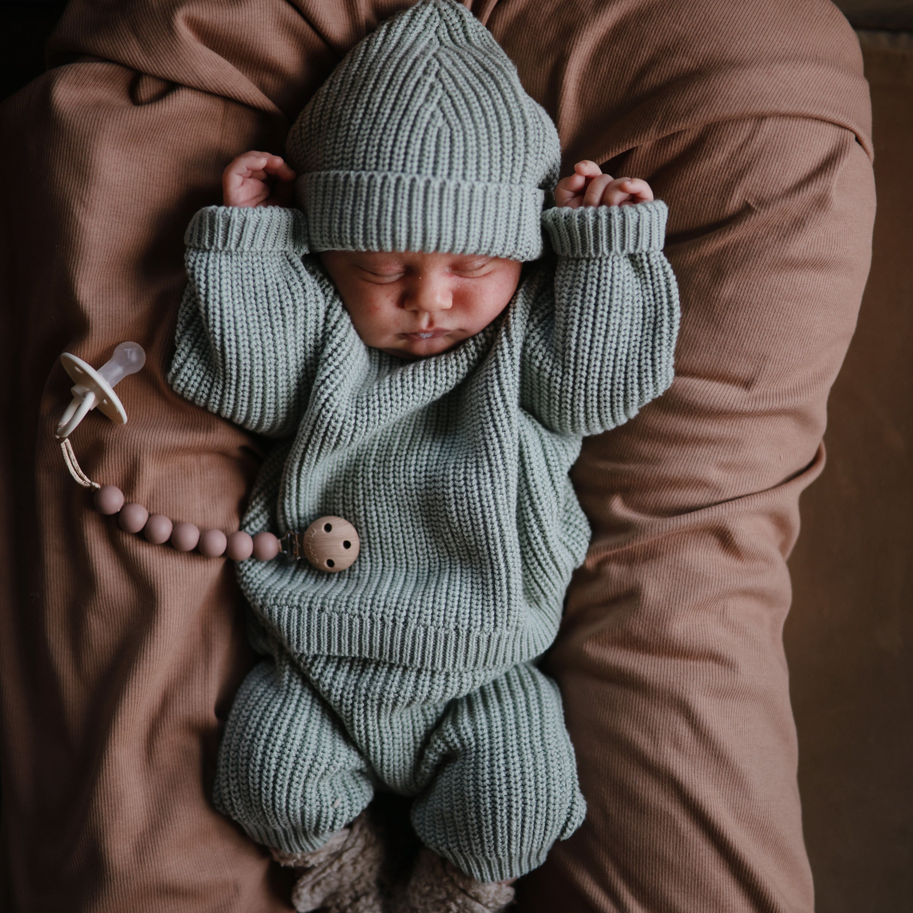 Chunky Knit Pants Baby Clothes Mushie