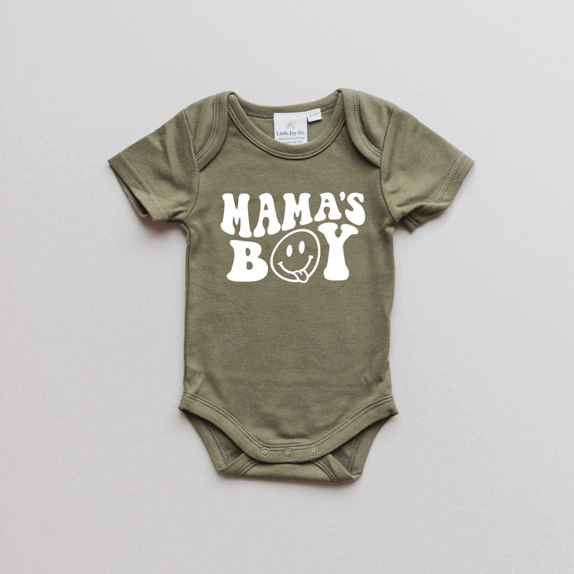 Mama's Boy Organic Cotton Bodysuit - more colors