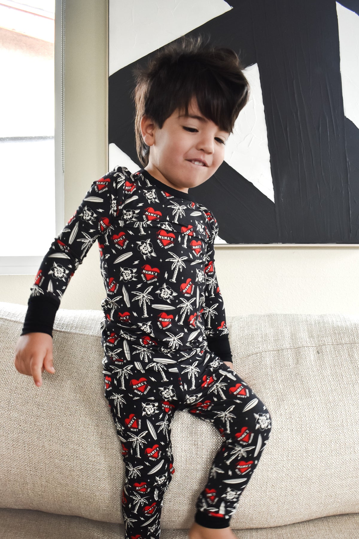 BAMBOO - MAMAS HEARTBREAKER ONESIE