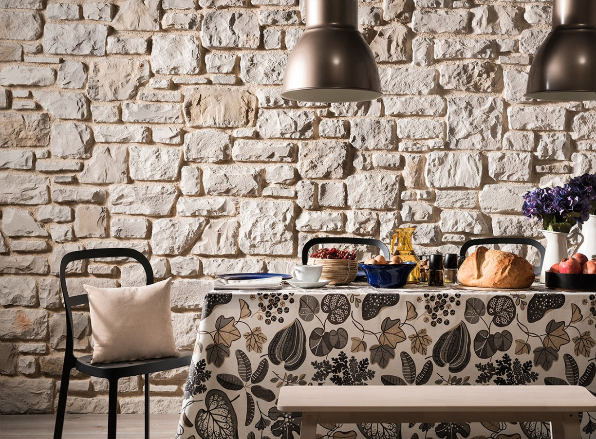 Ashlar Pattern Masso Pearl Manufactured Stone Handmade Veneer - Livfloors Collection