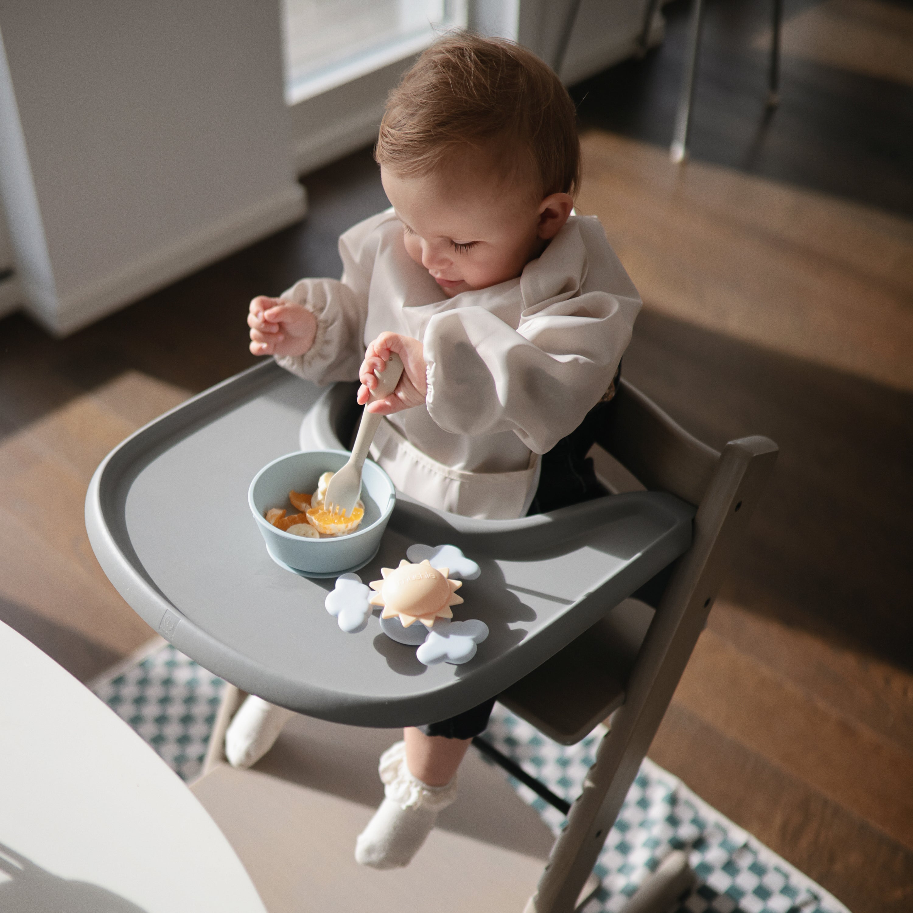 Long Sleeve Bib Long Sleeve Bib Mushie