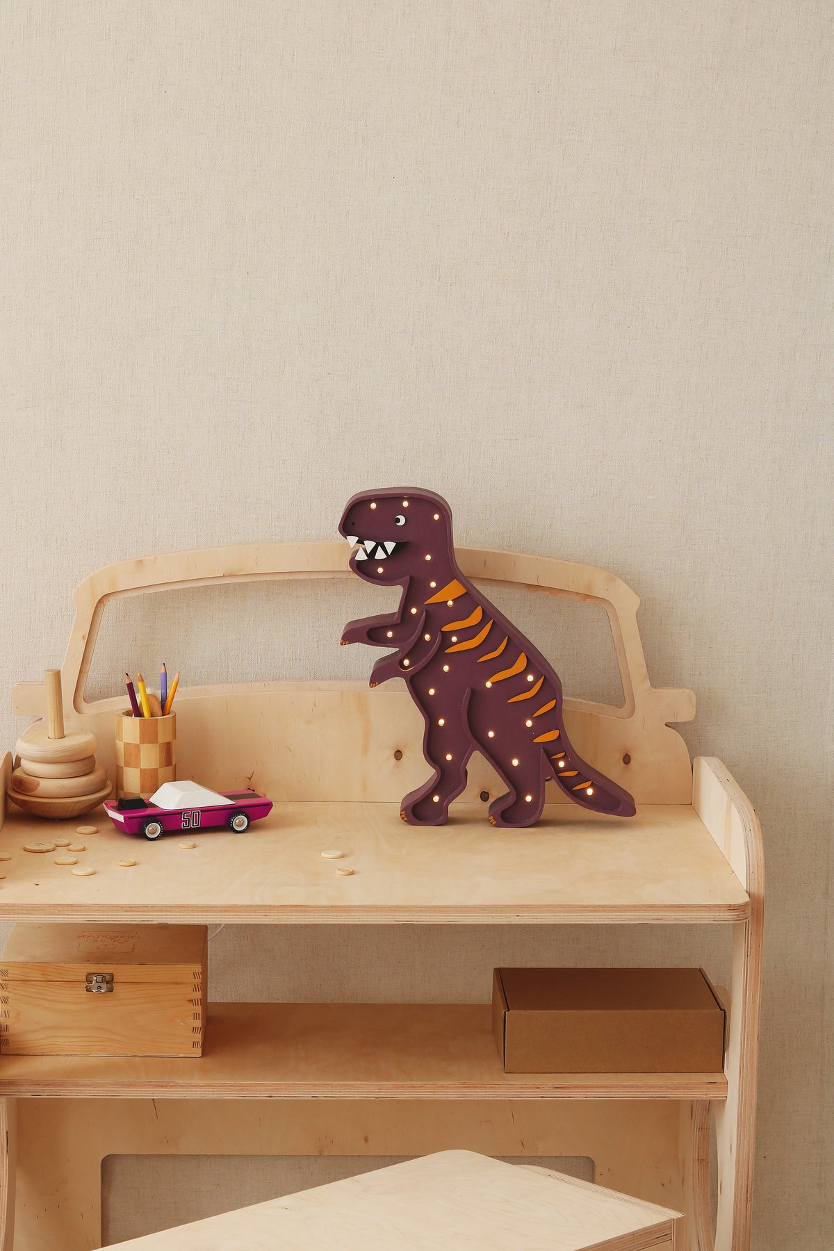 Little Lights T Rex Lamp