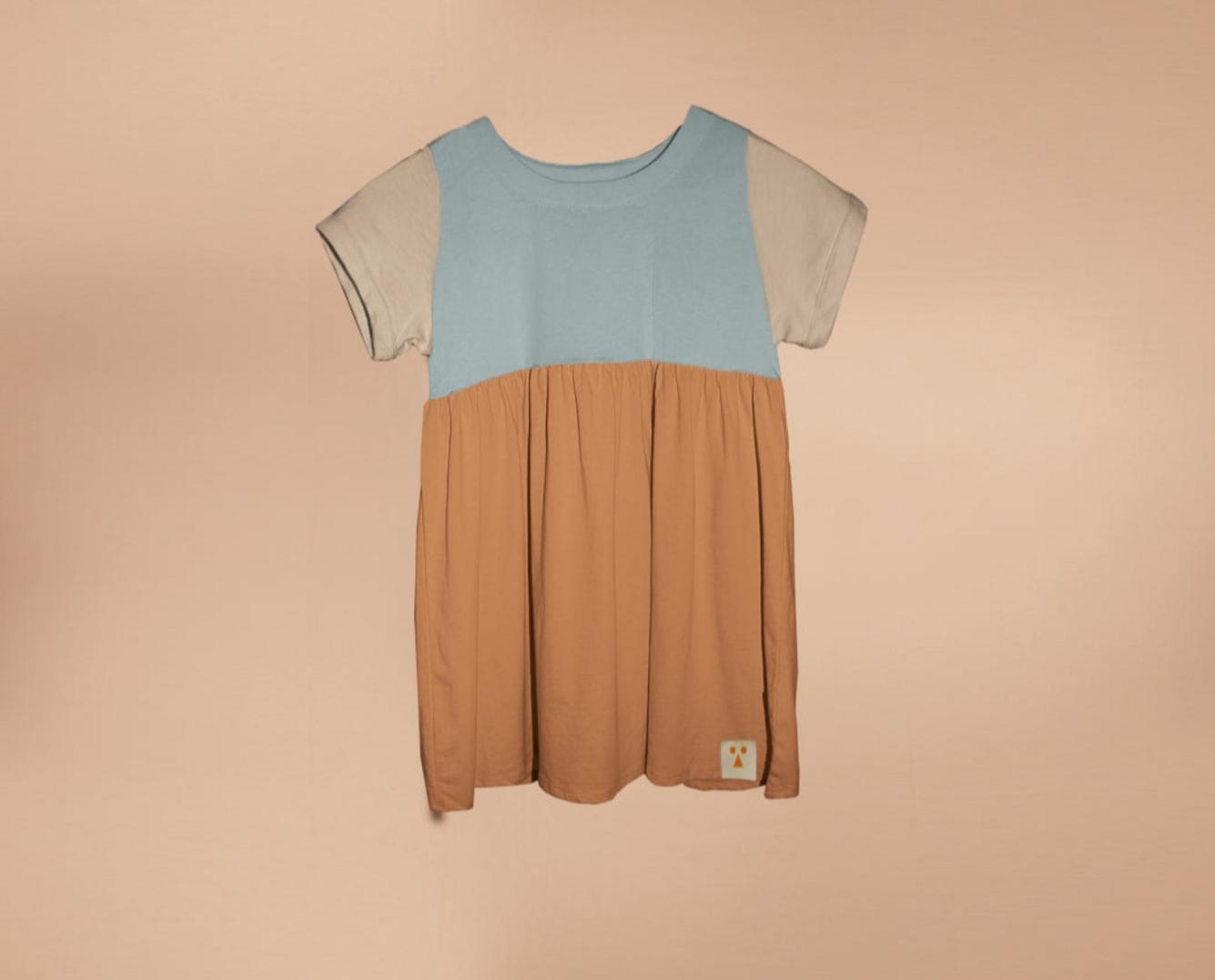 Organic Cotton Color Block Dress - Glendale