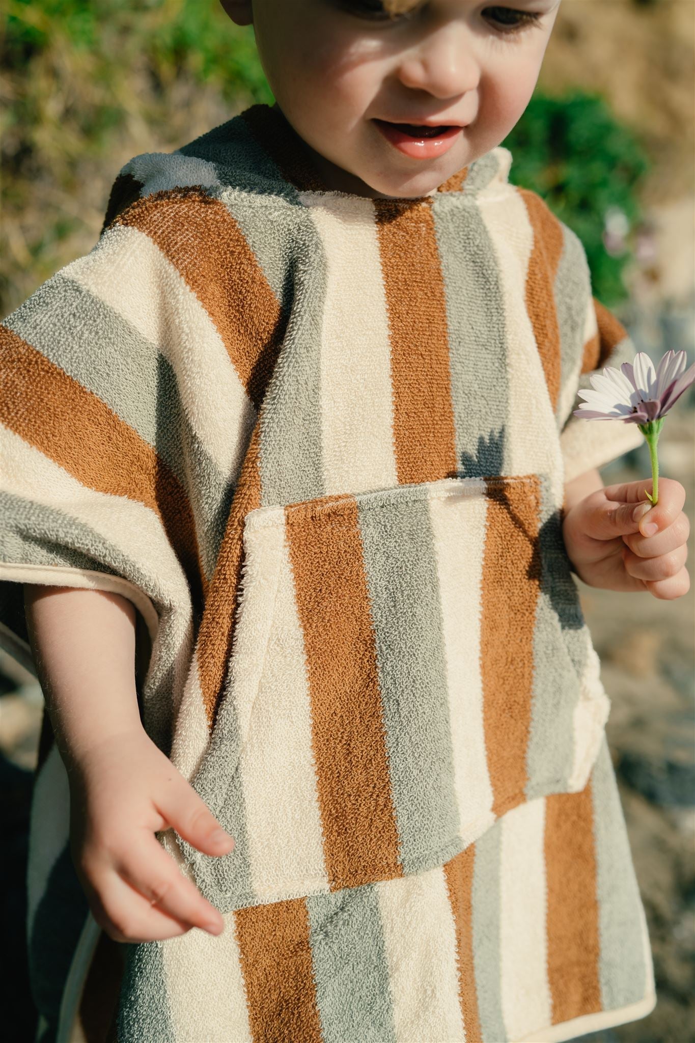 Sunset Organic Cotton Beach Poncho Mebie Baby