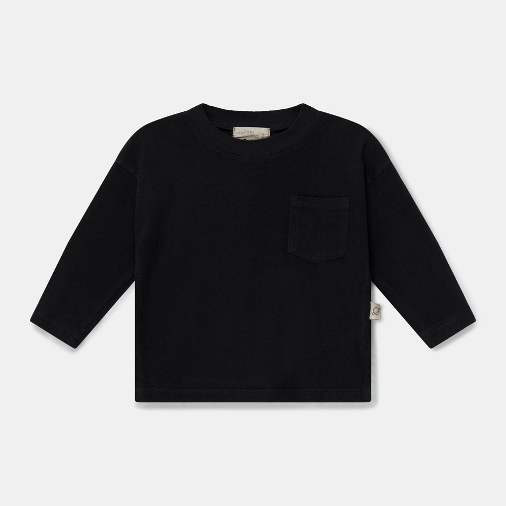 Organic Baby Basic T-Shirt - Dark Grey - FINAL SALE