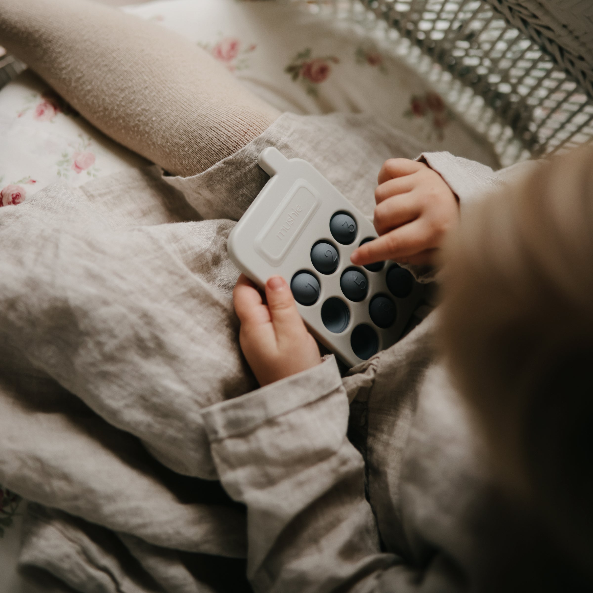 Phone Press Toy Press Toy Mushie