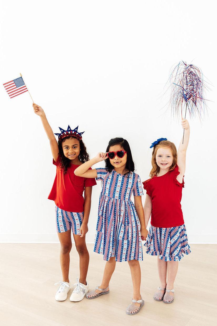 All-American Girl Twirl Shorts