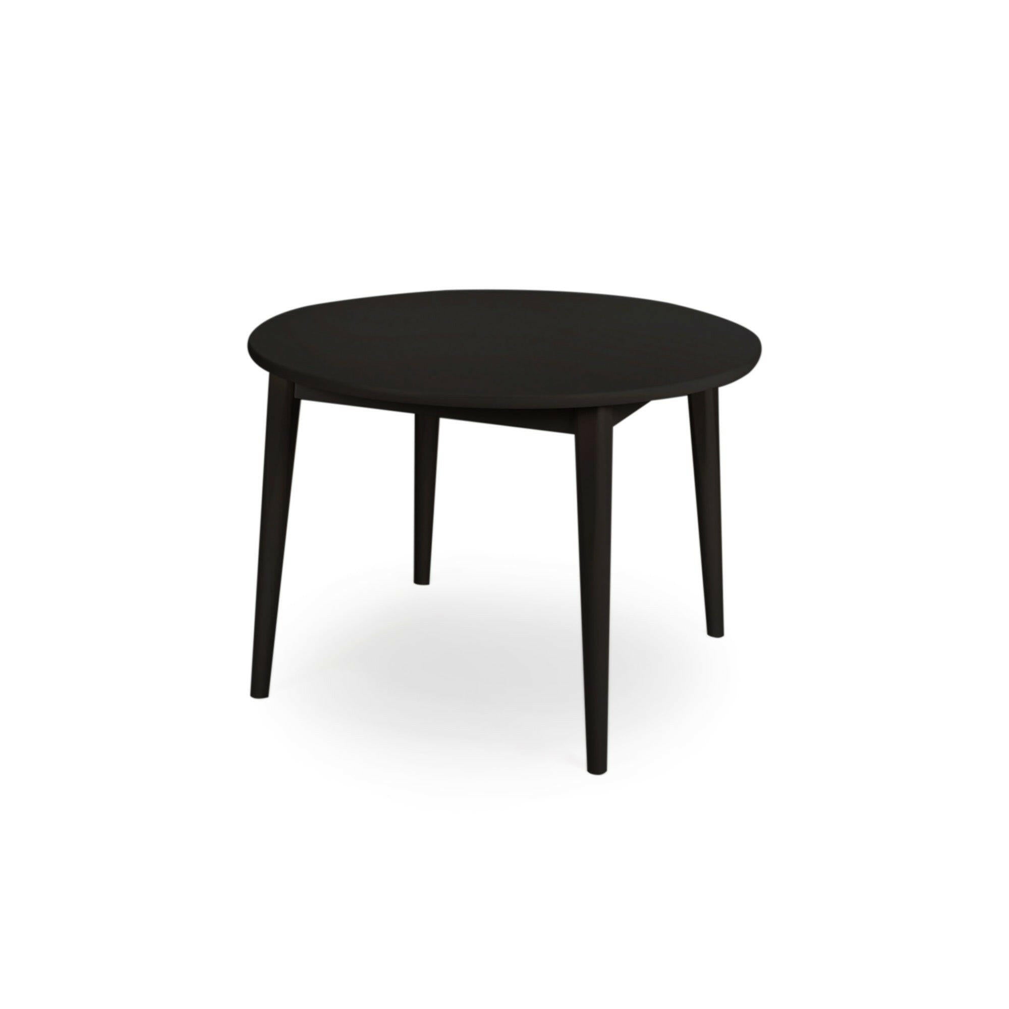 Crescent Table, Round Tables & Chairs Milton & Goose Black