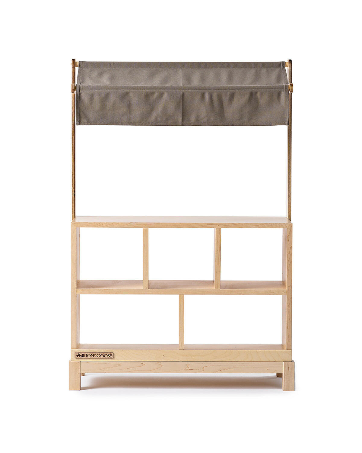 Market Stand Market Stand Milton & Goose Dark Gray Natural