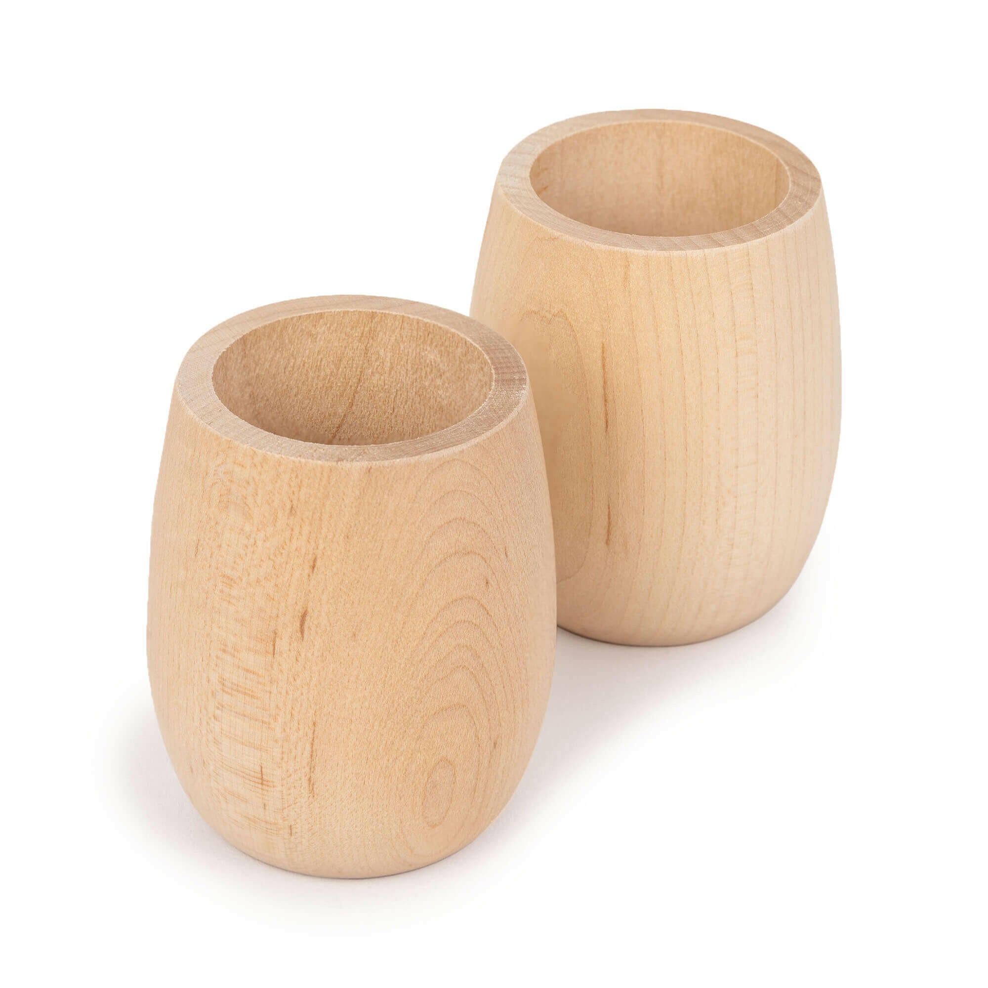 Wood Play Cups, Set of 2 Play Food Milton & Goose