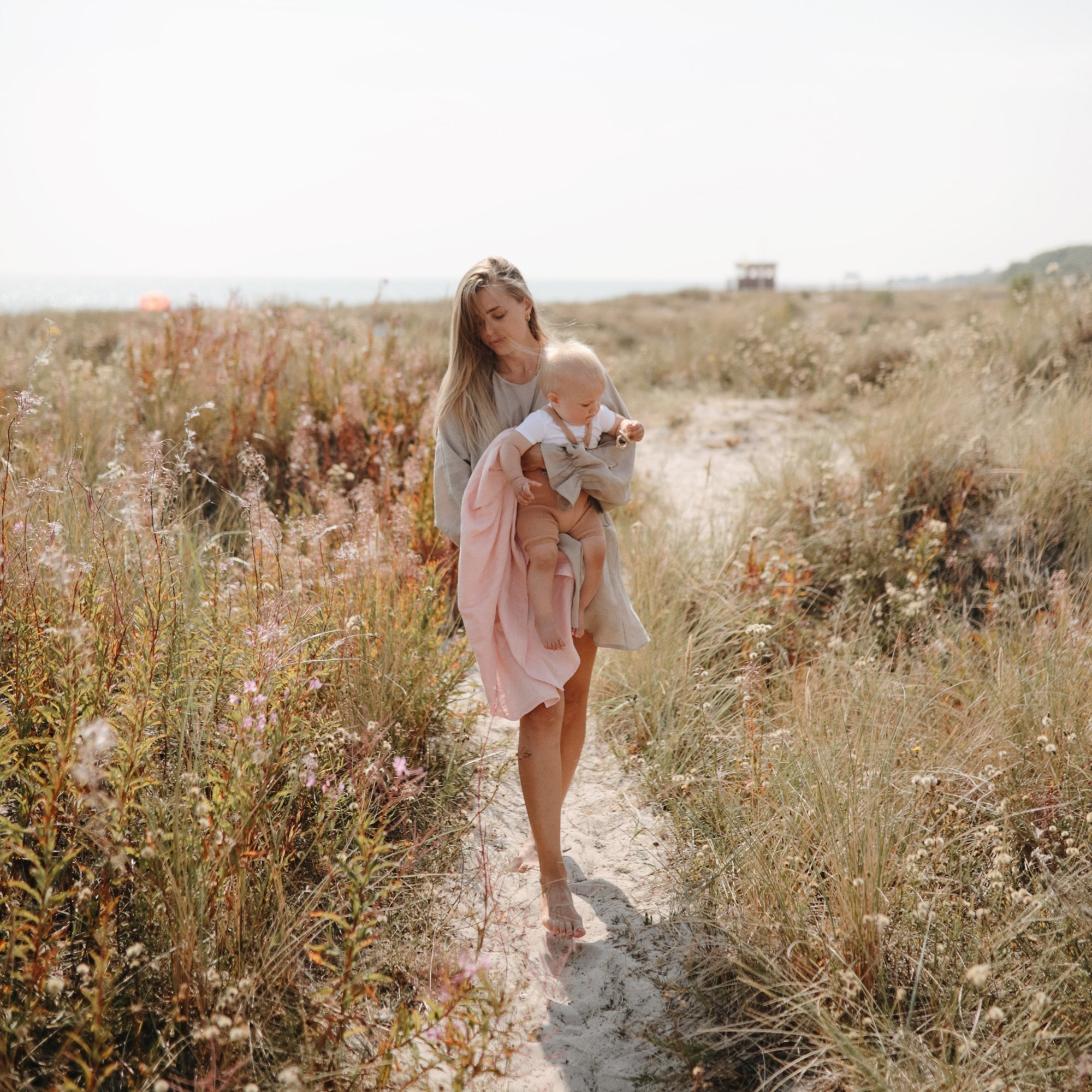 Organic Cotton Muslin Swaddle Blanket Swaddle Mushie