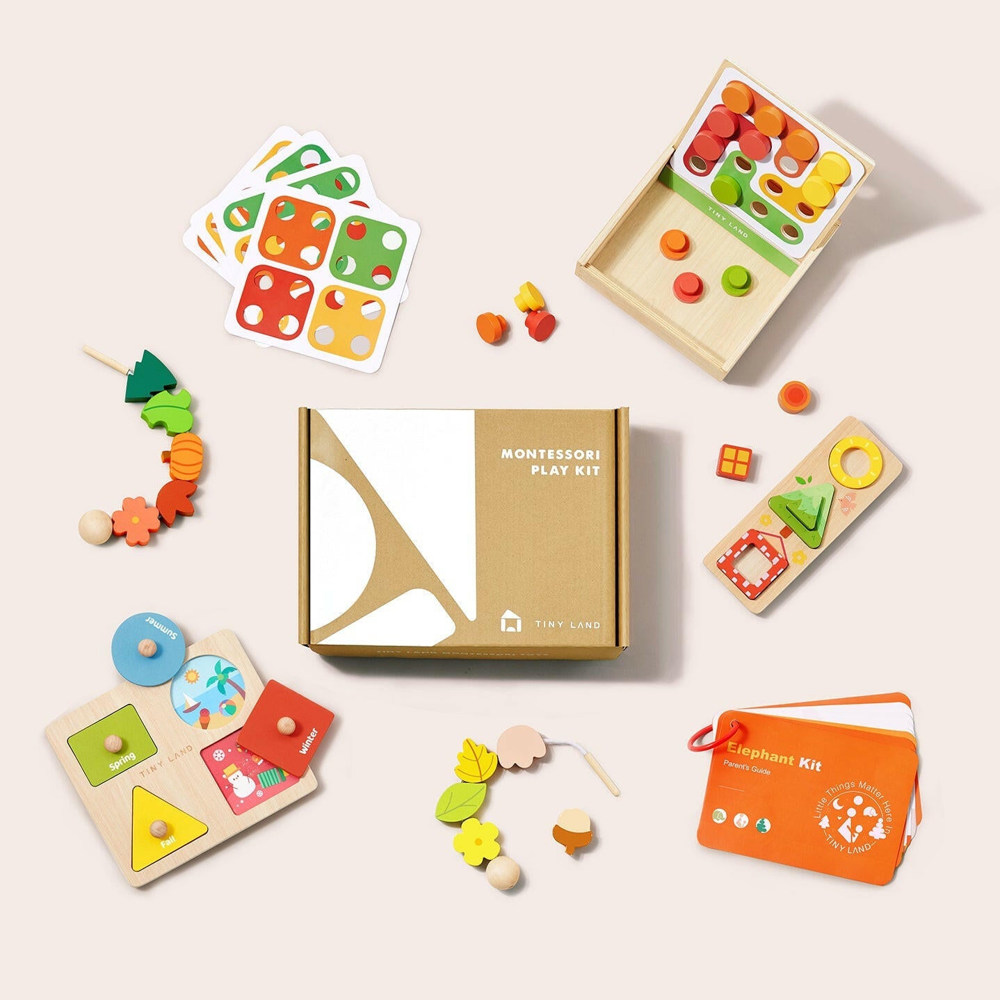 Tiny Land® Montessori Toys for Toddlers (19-24month) wooden toys Tiny Land