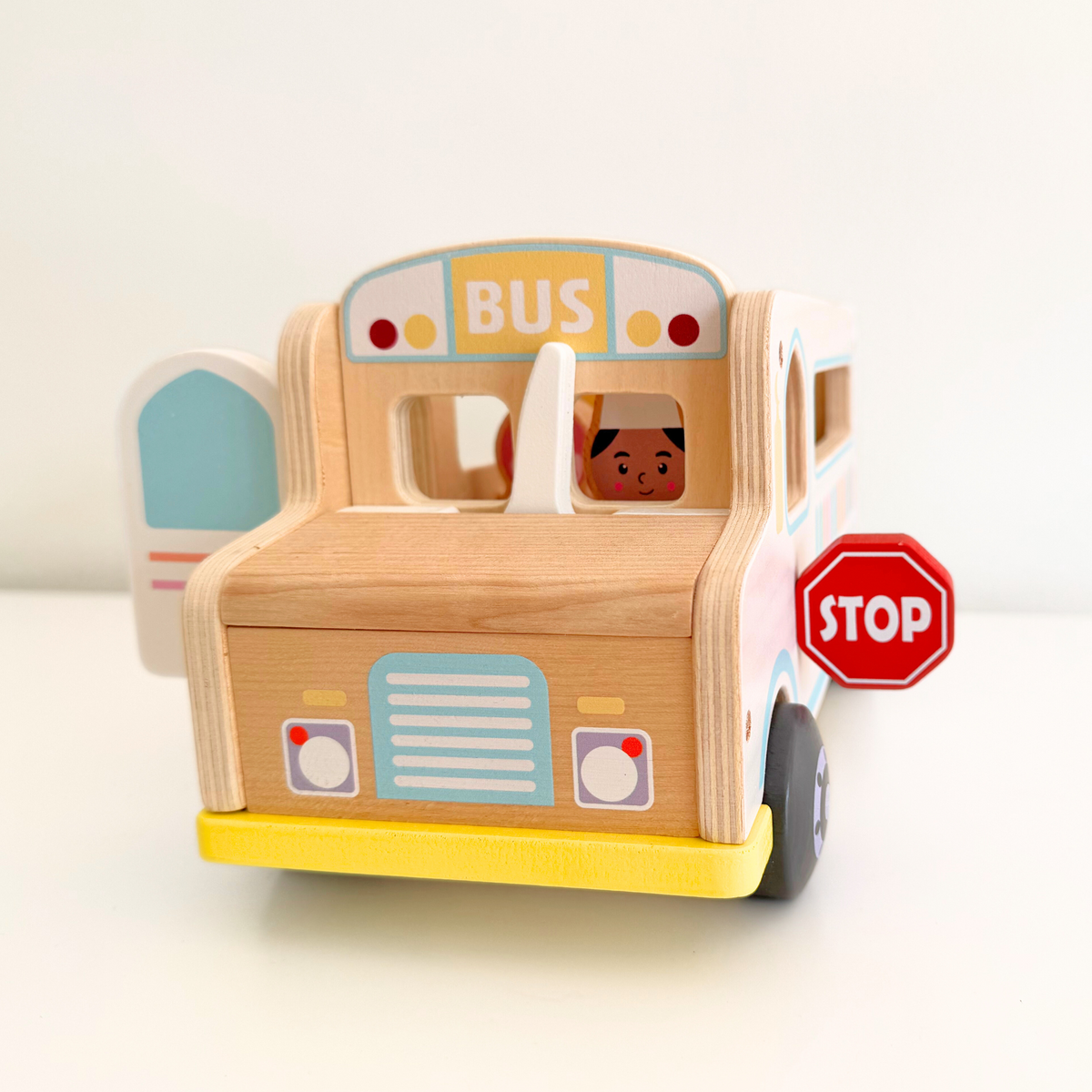The Wooden Busy Bus