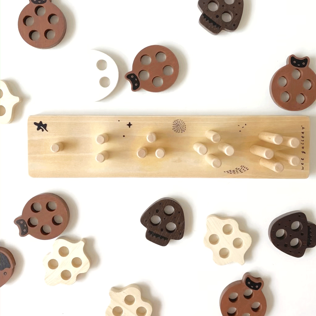 Count and Stack Toy Wooden Toys Wee Gallery
