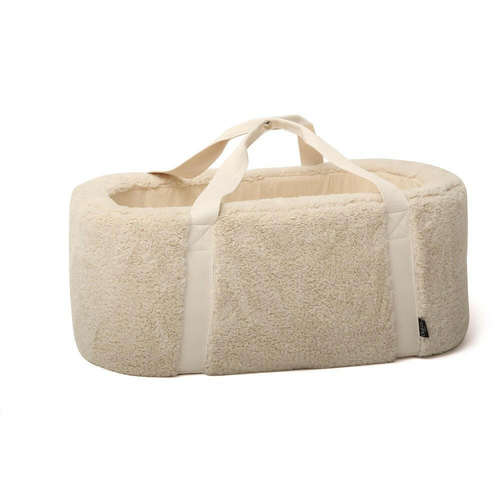 KUKO Moses Basket - Fur Baby Bed Charlie Crane