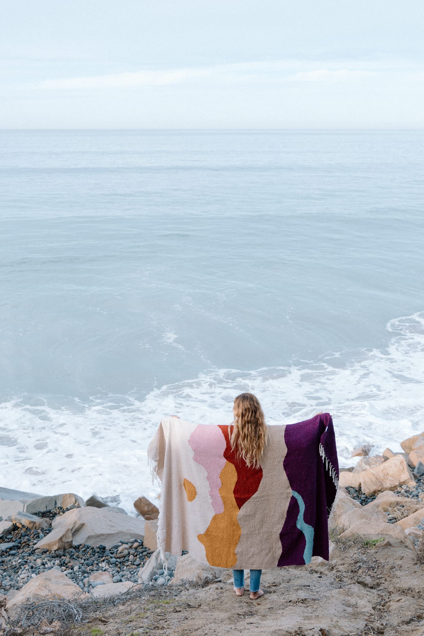 Mountain Sunrise Blanket