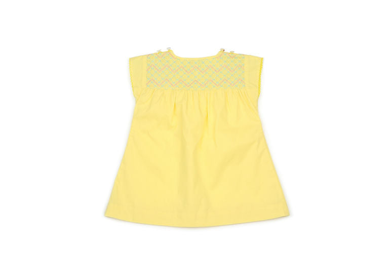 Melinda (Set Blouse + Bloomer) - Yellow