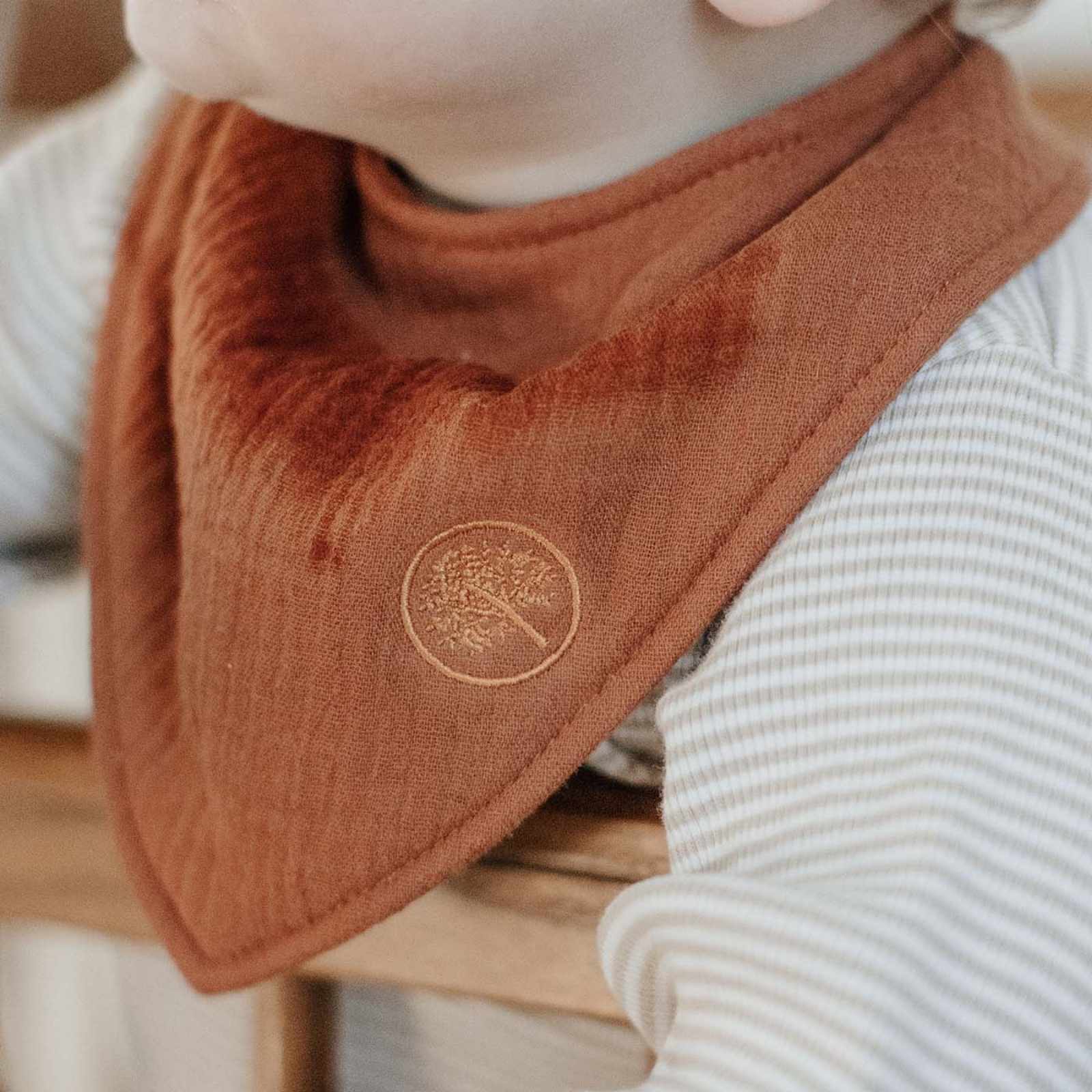 Dune Muslin Bandana Bibs Set (4-Pack)