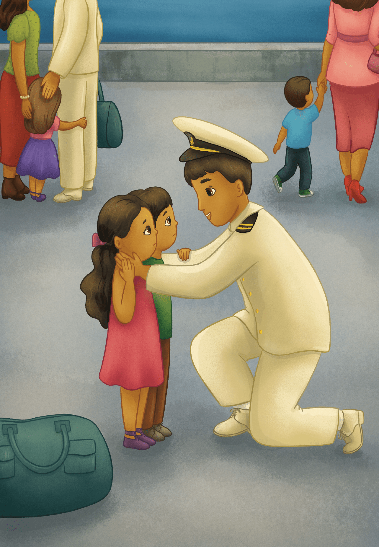 SWO (Surface Warfare Officer) Children's Book My Daddy, My SWO by Matthew E. MILLER