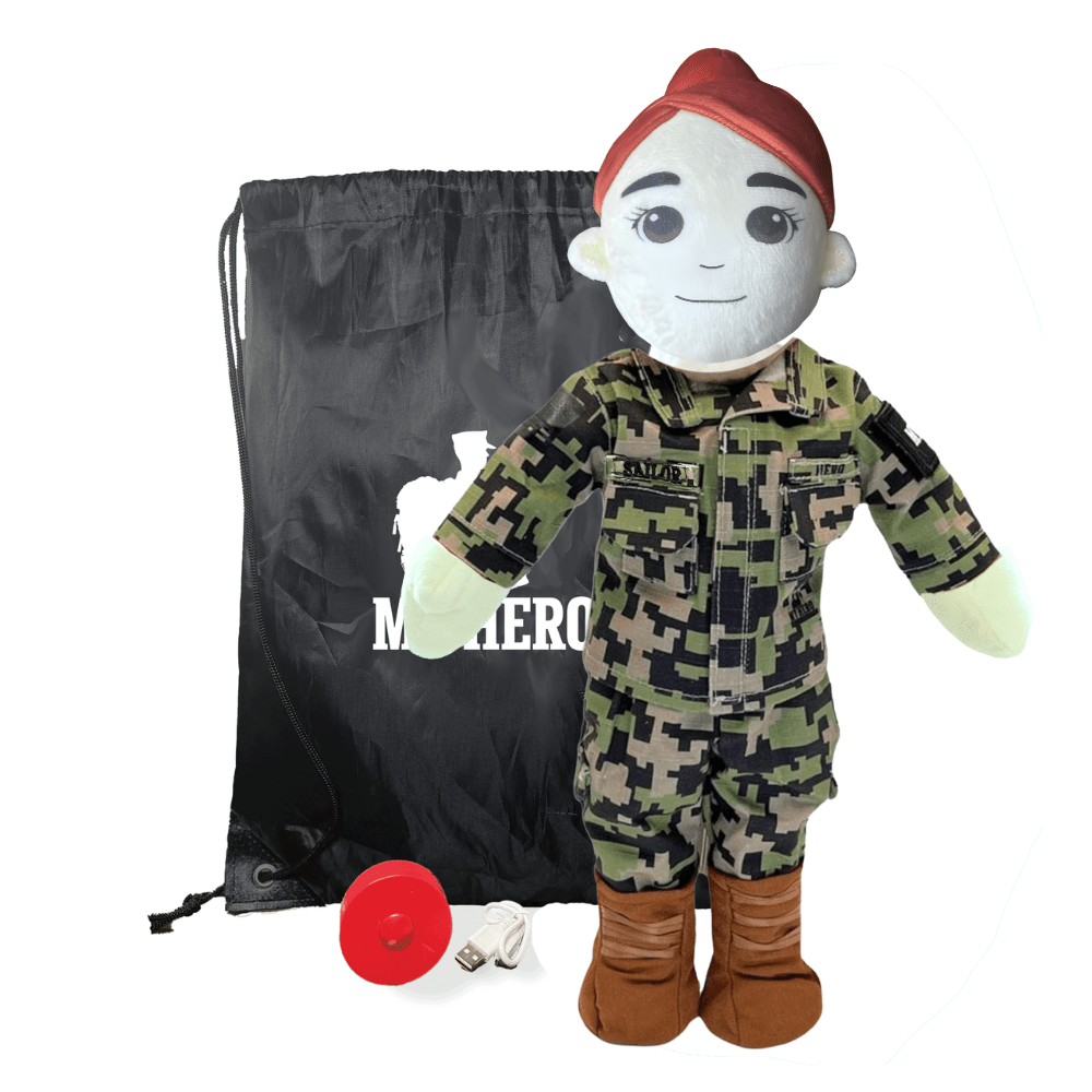 Navy Daddy Doll | Military Doll & Sailor Doll | Recordable