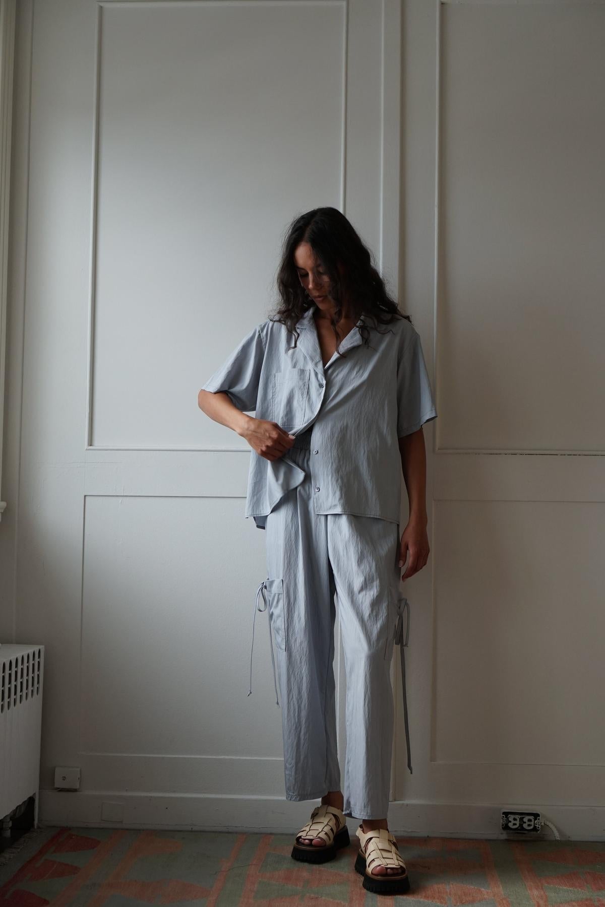 Sport Camp Shirt - Slate Blue