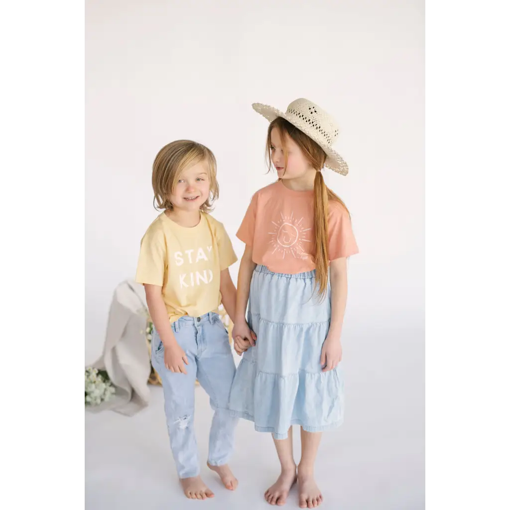 Future is Bright Kid’s Graphic T-Shirt - Muted Clay