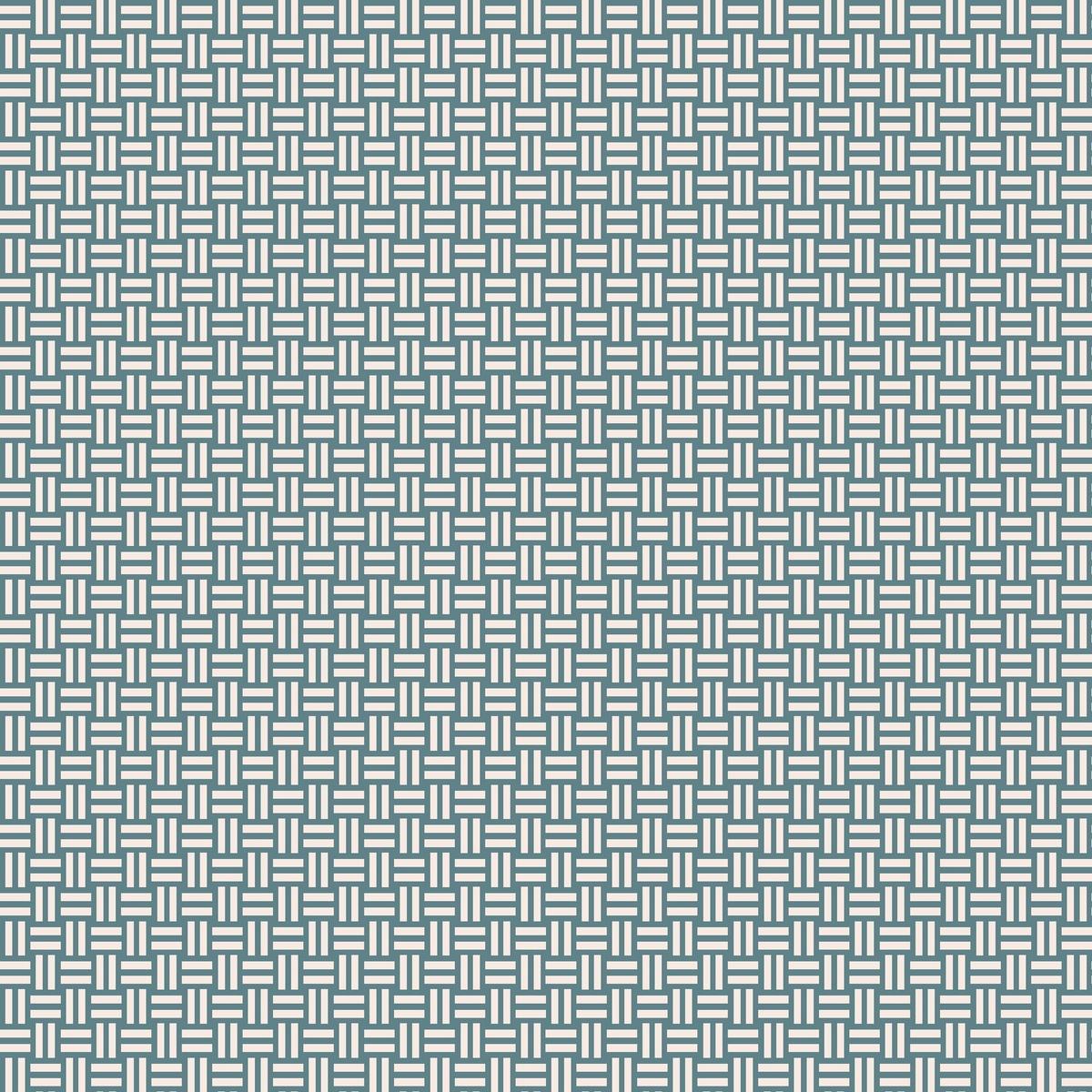 Ruffle Romper - Teal Basketweave