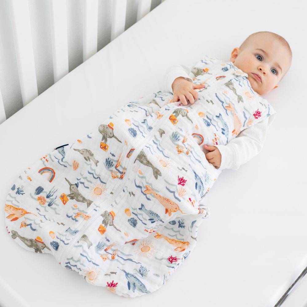 Narwhal Bedtime Sleeper Bedtime Sleeper Bebe au Lait
