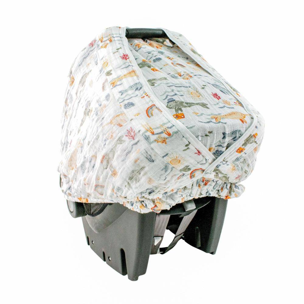 Narwhal Car Seat Cover Car Seat Cover Bebe au Lait