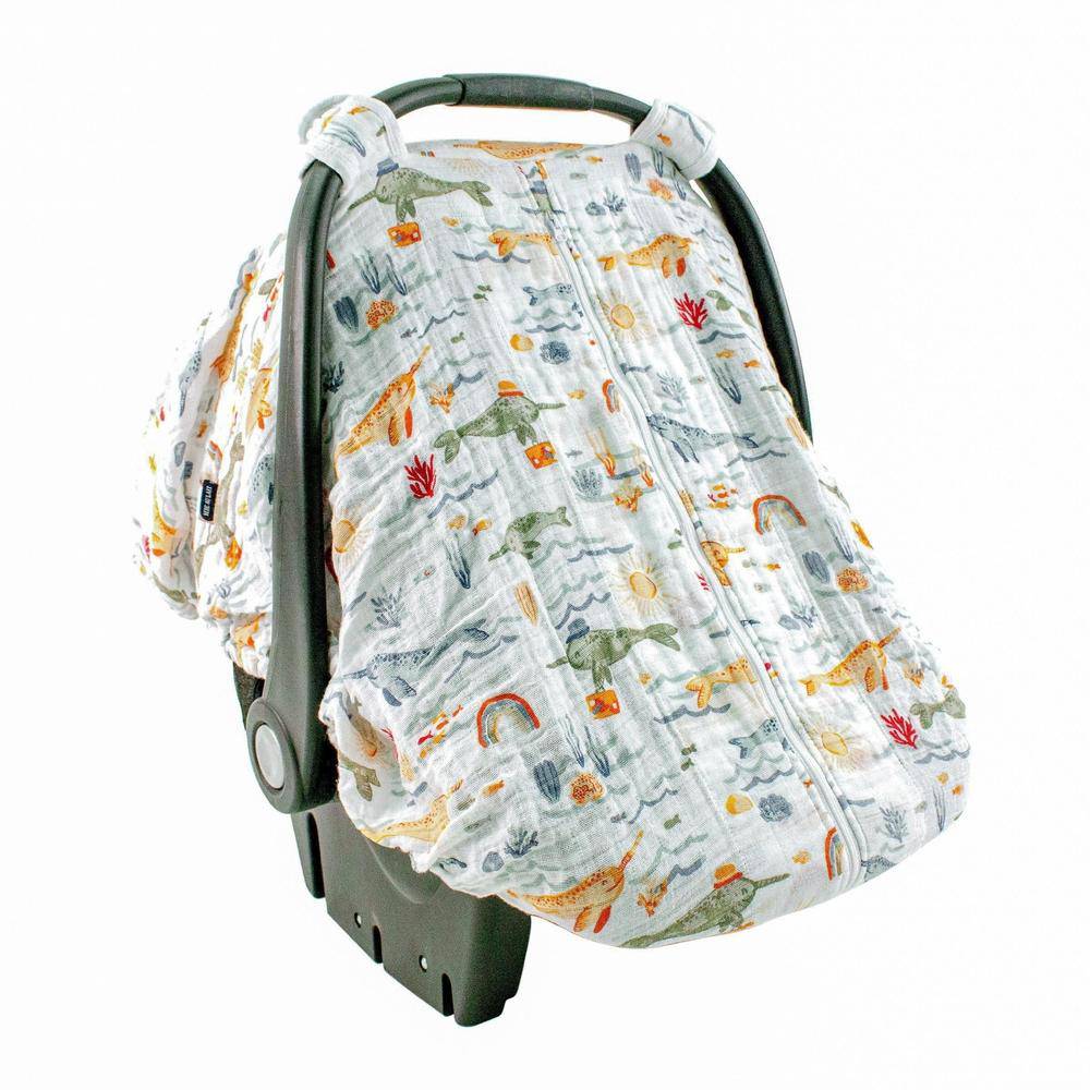Narwhal Car Seat Cover Car Seat Cover Bebe au Lait