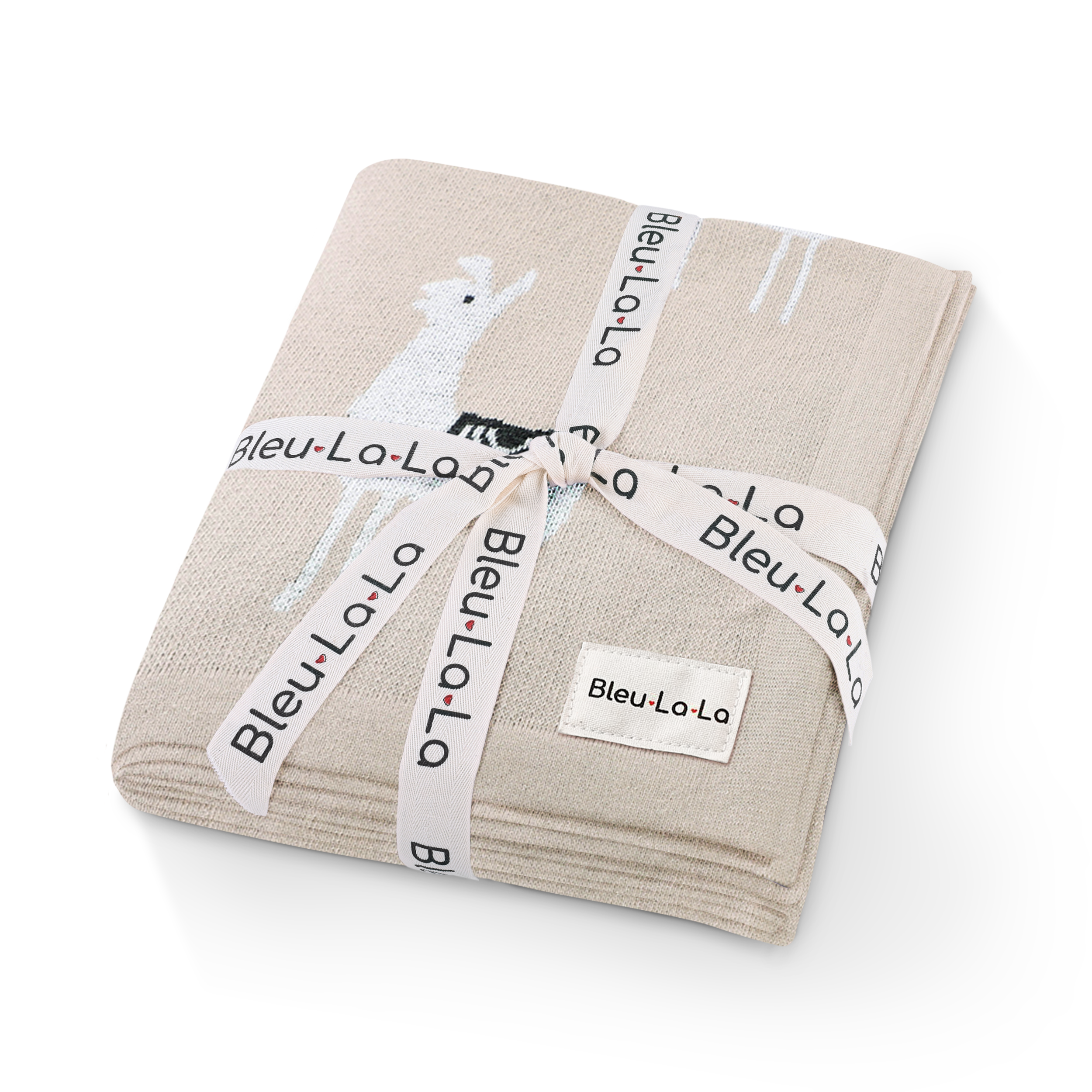 Whimsy Collection - Luxury 100% Cotton Knit Swaddle Baby Blanket