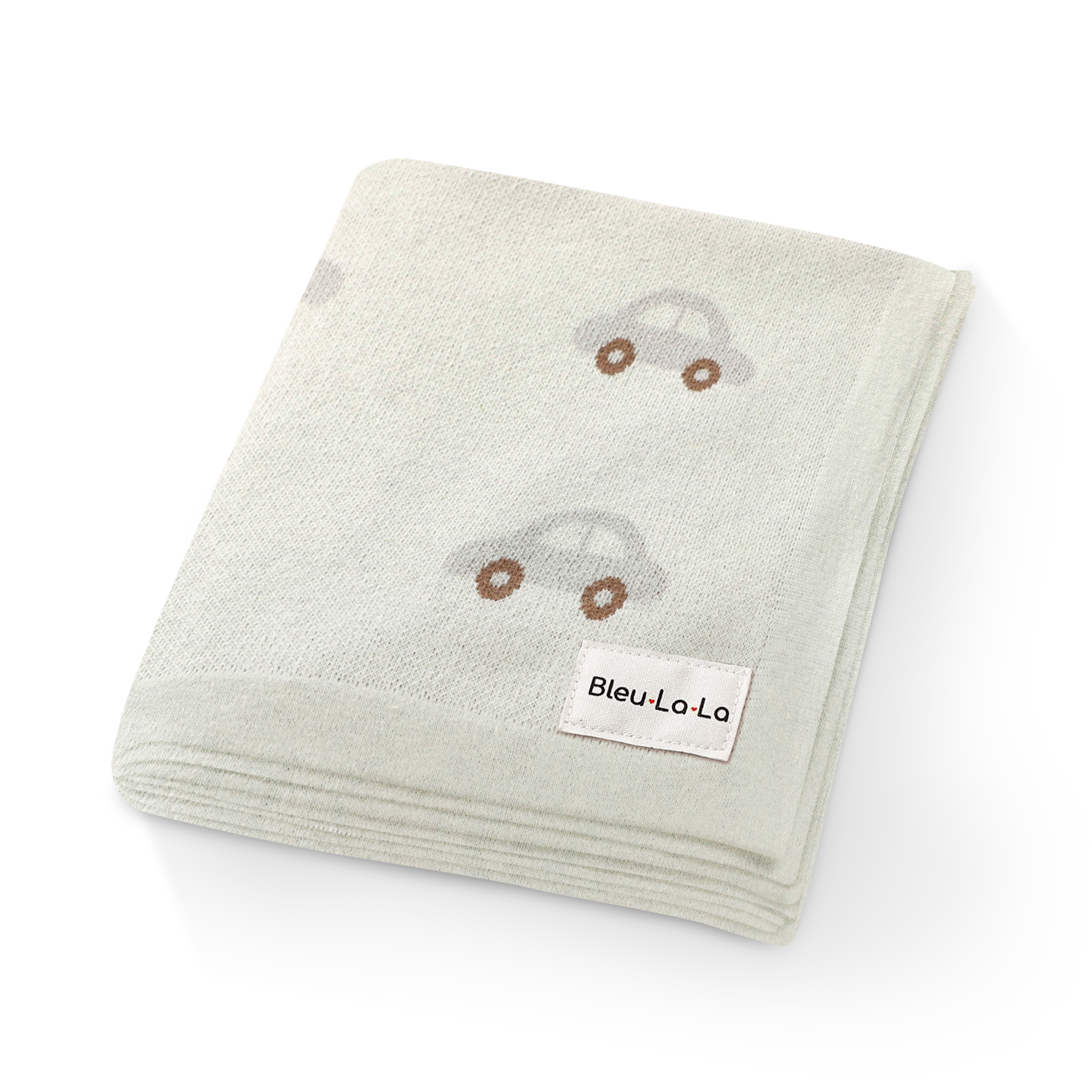 Whimsy Collection - Luxury 100% Cotton Knit Swaddle Baby Blanket